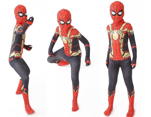 Fantasia Infantil Homem-aranha De Volta Ao Lar Com Máscara