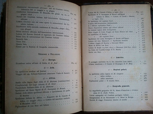 Imagen 5 de 7 de Bollettino Della Societa Geografica Italiana Anno 1877