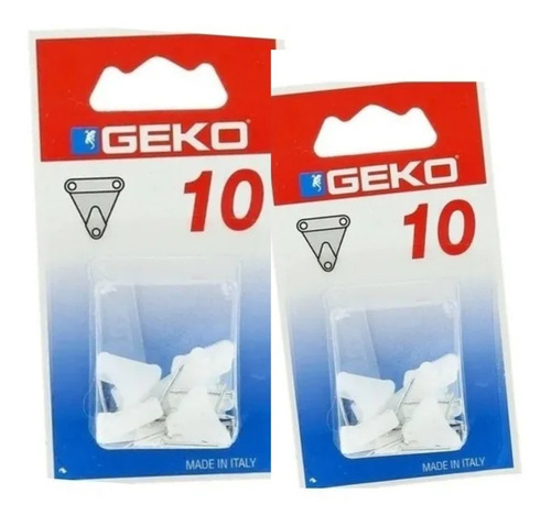Clavo Tipo Cuelga Facil X 10 Unidades Geko (x 2 Blister)
