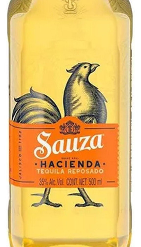 Paquete De 3 Tequila Sauza Hacienda Reposado 500 Ml