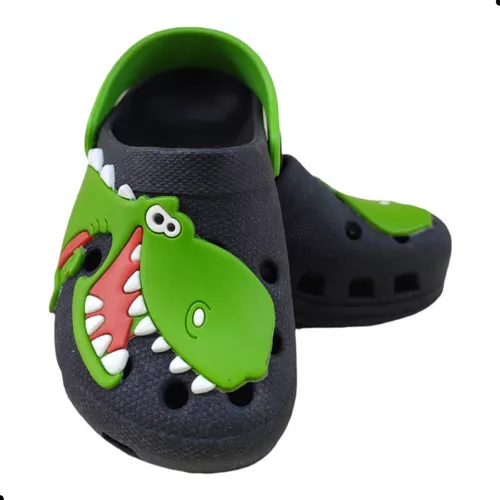 Tenis Luz Led Dinossauro T Rex Calce Fácil Infantil Menino