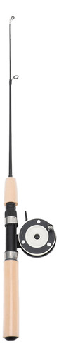 Kit Completo De Pesca En Hielo Con Caña De 75 Cm, Carrete, C