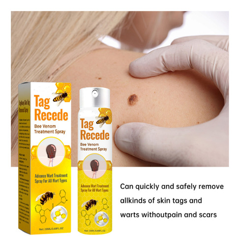A 3pcs Tag Recede Bee,tag Recede Bee Spray Para Mujeres Y