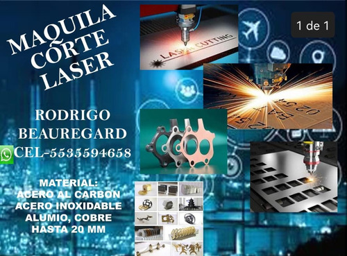 Maquila Corte Laser 3000 Watts 