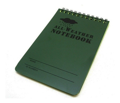 Libreta Militar Impermeable De Bolsillo Scout Tactica - Ar