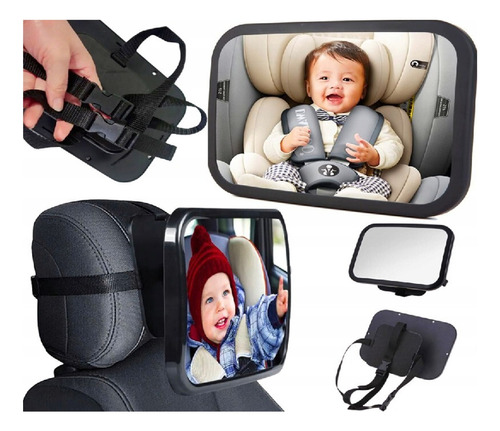 Espejo Retrovisor De Auto Para Seguridad De Niños