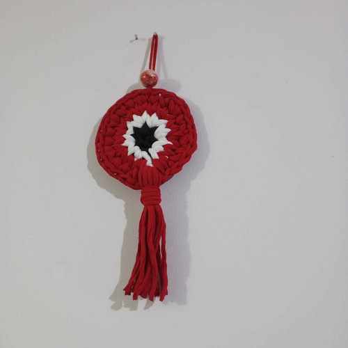 Imagen 4 de 6 de Ojo Turco Tejido Trapillo - Para Decoración - Mandalas