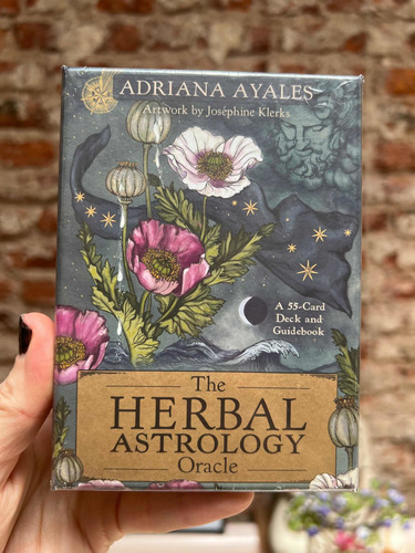 The Herbal Astrology Oracle Original 55 Cartas + Libro