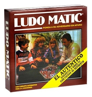 Ludomatic El Autentico Con Cubilete Automatico Original