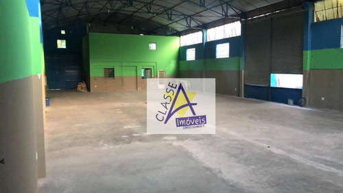Imagem 2 de 5 de Galpão, 1160 M² - Venda Por R$ 500.000,00 Ou Aluguel Por R$ 17.500,00/mês - Vila Santa Antônia - Diadema/sp - Ga0090