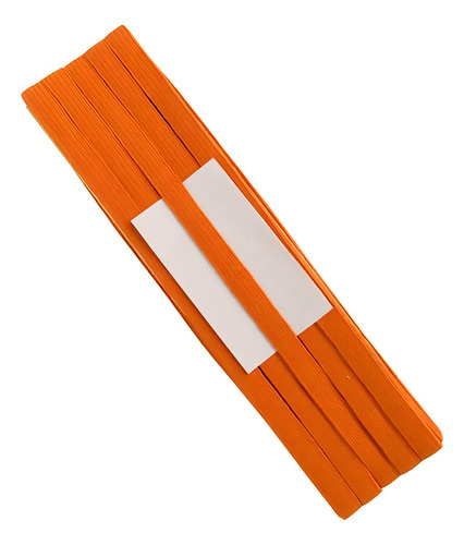 Elástico chato colombe 7mm nº12 São José 10m laranja