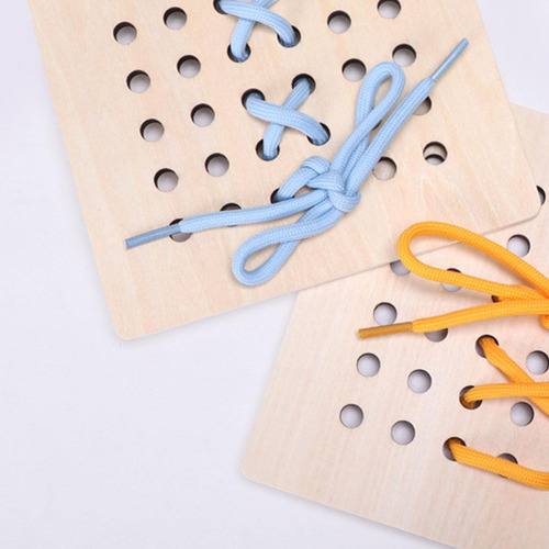 Juguetes Para Enhebrar Cuerda, Juego De Enhebrado, Juguete