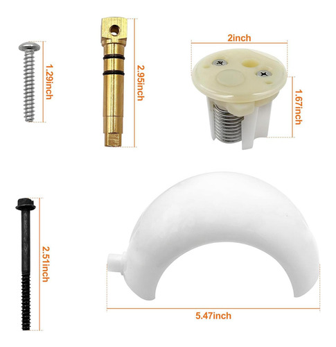 Kit De Eje Y Bola De Descarga De Inodoro Kit De Eje De Bola