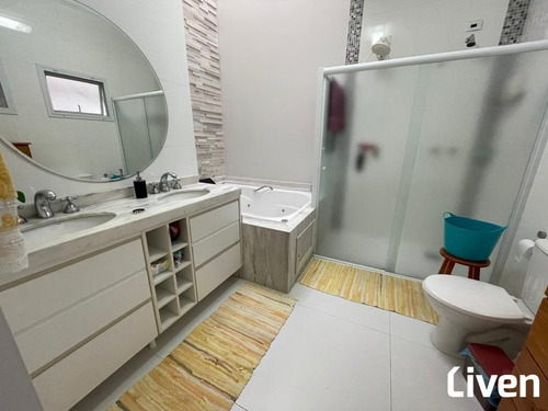 Imagem 21 de 25 de Casa Maravilhosa Com 3 Suítes, Área Gourmet, 2 Vagas No Condomínio Floradas Da Serra - 8703