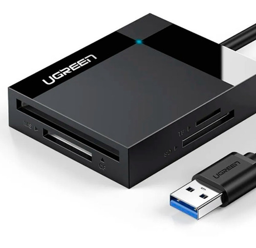 Leitor De Cartão Externo Ugreen 4 Em 1 Usb 3.0