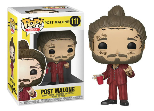 Funko Pop! Post Malone #111 Caja Dañada