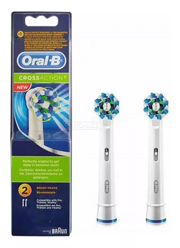 Oral-B Repuesto de Cabezas de Cepillo Eléctrico CrossAction 10 Unidades, Cuidado oral, Pricesmart, Vía Brasil