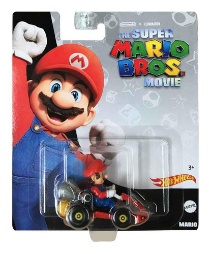 Hot Wheels Super Mario Bros. Película Teatral Mario Kart D.