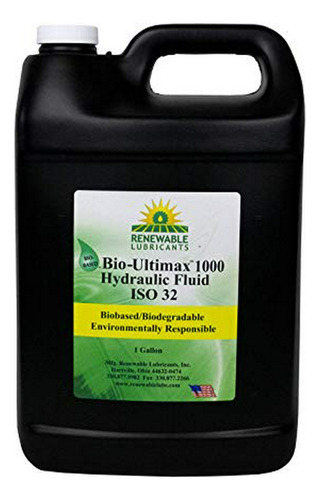 Hydraulic Oil, Bio, Ultimax 1000, 1 Gal, Iso 32