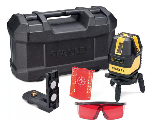 Kit Nivel Láser Multilínea 10m Stanley Stht77512-la