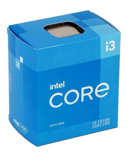 Imagen 1 de 3 de Procesador Intel Core I3 10105 4.4ghz 6mb 1200 Bx8070110105