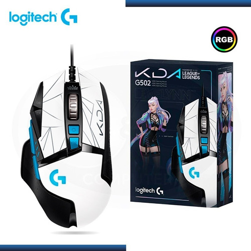 Mouse Logitech G502 Lol Hyjal Kda Gaming 