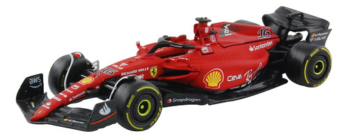 Biburago Ferrari F1-75 #16 C. Leclerc 2022 1/43 Diecast Mo..