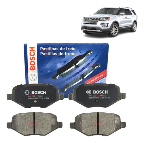 Pastillas Traseras Ford Explorer 2011-2019 2.0/2.3/3.5 Bosch