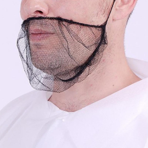Pack De 200 Cubrebarbas Desechables De Nylon Para