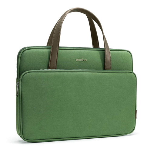 Bolsa De Transporte Para Laptop H21, Forro Polar Verde Con L