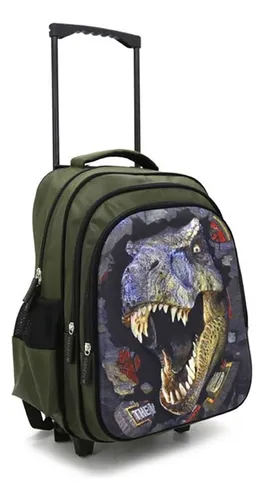 Mochila de dinosaurios con rueditas sale