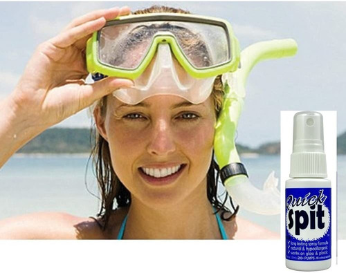Imagen 2 de 5 de Aerosol Quick Spit Desempañante Antifog Para Visores Cascos