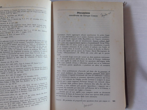 Imagen 8 de 10 de Gli Ebrei E Venezia Giorgio Cini Comunita Tapa Dura Italiano