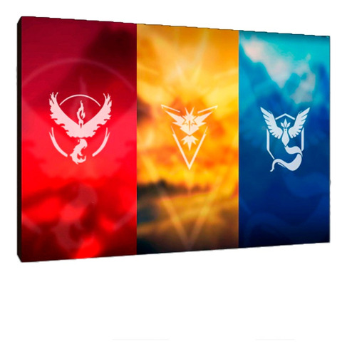 Cuadros Poster Pokemon Trio Legendario M 20x29 (amz 1)