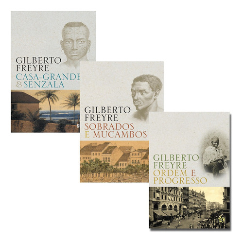 Kit 3 Vol Casagrande & Senzala Gilberto Freyre + Sobrados E Mucambos + Ordem E Progresso, De Vários Autores. Editorial Kit De Livros, Capa Mole, Edição 20130101 00:00:00 Em