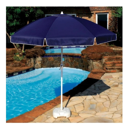 Imagem 2 de 3 de Base Suporte Para Guarda-sol E Ombrelone Plástica Mor