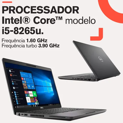 Notebook Dell Latitude 5400 Core I5 8gb 256gb Ssd Win 10 Pro