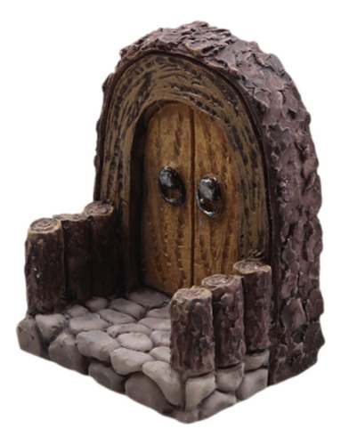 5 Puerta De Jardín En Miniatura Puerta De Resina En Estilo