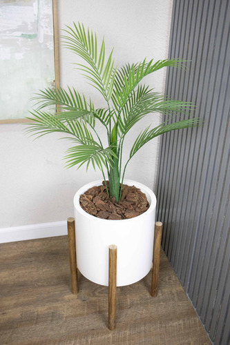 Planta Artificial Palmera Areca 80cm Calidad Premium