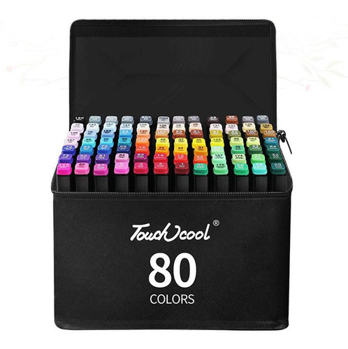 Animation-touchcool 80 Colores Marcador Suministros De Arte