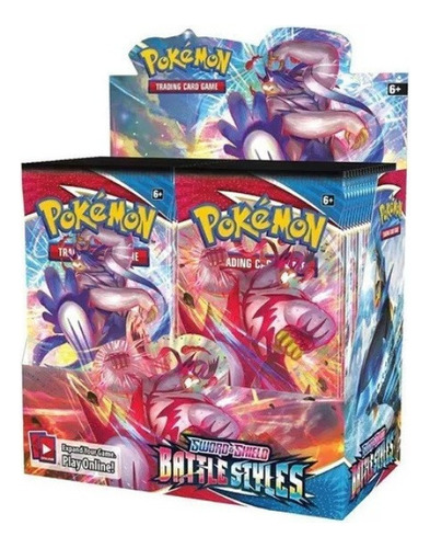 Caja De Sobres Pokémon, Espada Y Escudo, Brillante, Reciclad