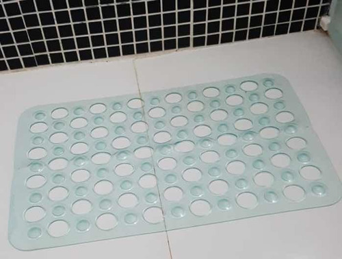 Tapete De Banheiro Antiderrapante Ventosas Para Box Corttex