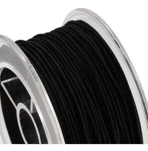 Imagen 8 de 12 de 5 Cuerdas Elásticas Para Hacer Joyas Budistas, Color Negro,