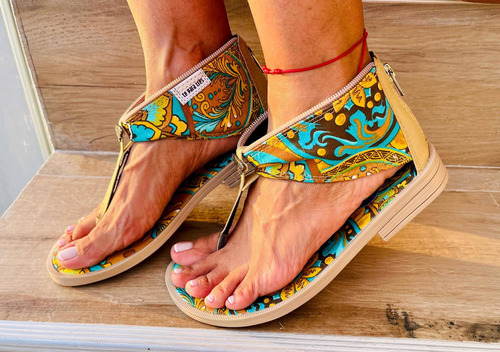 Sandalias De Diseño Divertidas Comodas De Verano Mujer 