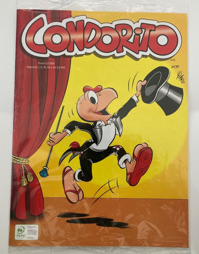 Comic Nacional: Condorito Mago. Nuevo Y Sellado.