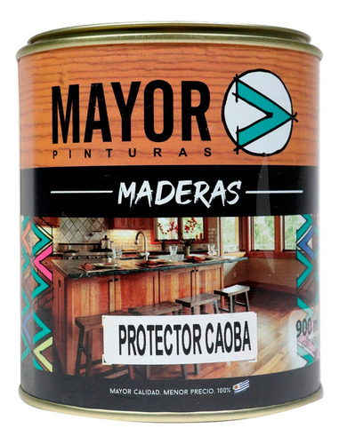 Protector De Maderas Mayor 0,9 Lts Interior-ext | 7 Colores