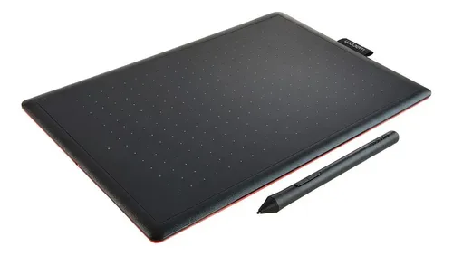 Tableta gráfica Wacom One by Wacom CTL-672 negra y roja