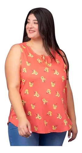 Remeras talles grandes mujer por mayor sales