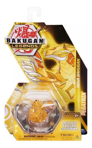 Bakugan Legends Nova Bakugan Pegatrix Amarillo Lelab