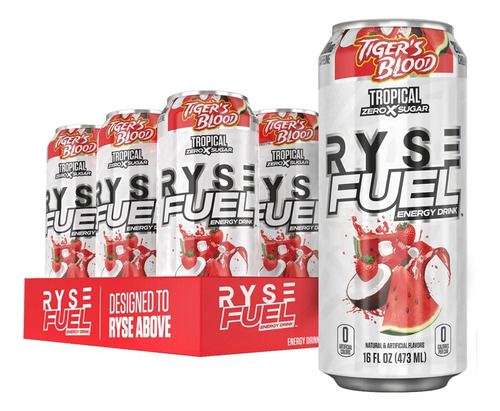 Pack Ryse Fuel Bebida Energética 12 Unidades Ryse 